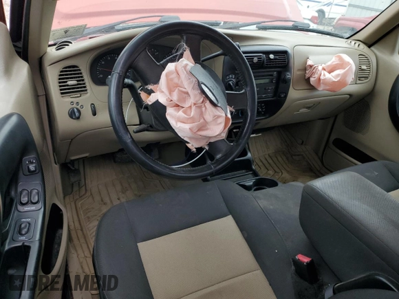 2004 Ford Ranger XL Fleet with VIN 1FTZR45E14PB65707, listed as a Copart auction lot 50123165 with 111,409 mi miles and Salvage title. Bid and sale history available at DreamBid. Image 8.