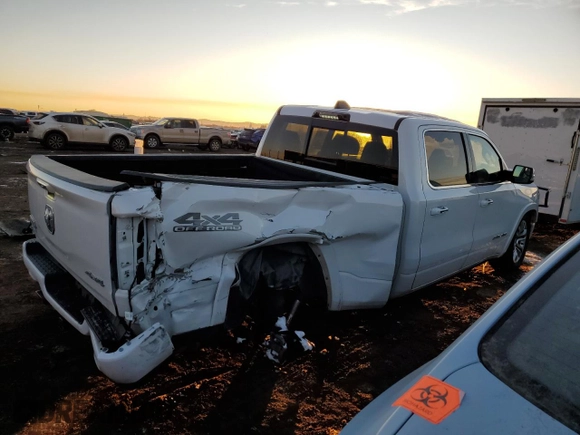 2022 Ram 1500 with VIN 1C6SRFSM5NN265466, listed as a Copart auction lot 41863195 with 74,442 mi miles and Salvage title. Bid and sale history available at DreamBid. Image 3.