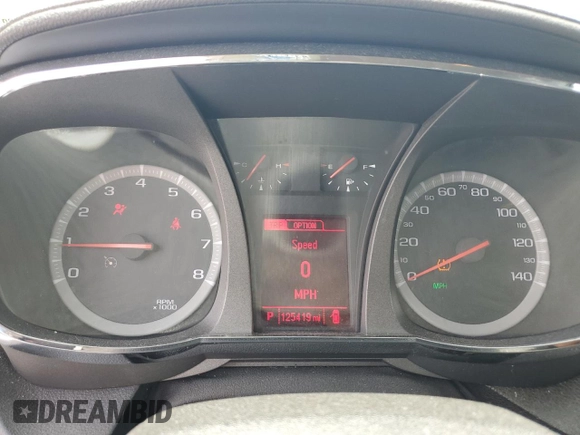 2013 GMC Terrain SLT with VIN 2GKALUEK1D6185464, listed as a Copart auction lot 55554595 with 125,419 mi miles and Salvage title. Bid and sale history available at DreamBid. Image 9.
