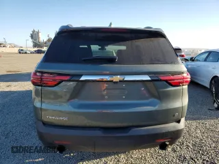 2022 Chevrolet Traverse LT Leather with VIN 1GNERHKW2NJ122329, listed as a Copart auction lot 46327505 with 54,110 mi miles and Salvage Title. Bid and sale history available at carsss.com. Image 6.