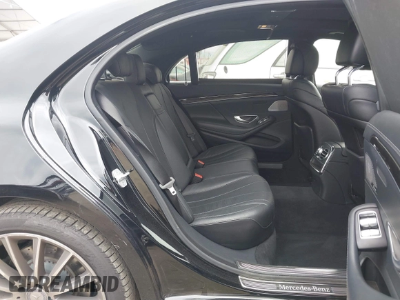 2015 Mercedes-Benz S-Class S 550 with VIN WDDUG8CB5FA082275, listed as a IAAI auction lot 41861048 with 74,350 mi miles. Bid and sale history available at carsss.com. Image 8.