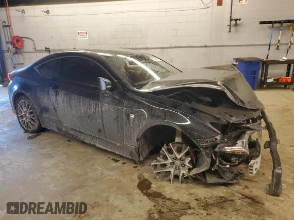 2018 Lexus RC 300 with VIN JTHS85BC3J5004391, listed as a Copart auction lot 42441935 with 62,633 mi miles and Salvage title. Bid and sale history available at DreamBid. Image 4.