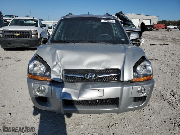 2009 Hyundai Tucson Limited with VIN KM8JN12D19U932625, listed as a Copart auction lot 74099924 with 62,956 mi miles and Salvage Title. Bid and sale history available at carsss.com. Image 5.