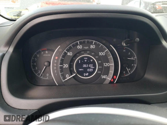 2014 Honda CR-V EX-L with VIN 2HKRM4H74EH648388, listed as a Copart auction lot 75747274 with 63,100 mi miles and Salvage Title. Bid and sale history available at carsss.com. Image 9.