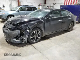 2021 Nissan Maxima SV with VIN 1N4AA6CV0MC508734, listed as a Copart auction lot 83462114 with 92,377 mi miles and Salvage title. Bid and sale history available at DreamBid. Image 1.