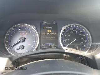 2016 Infiniti Q50 with VIN JN1EV7AR1GM344990, listed as a Copart auction lot 54622525 with 71,930 mi miles and Salvage Title. Bid and sale history available at DreamBid. Image 9.