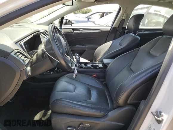 2014 Ford Fusion Titanium with VIN 3FA6P0SU8ER136802, listed as a Copart auction lot 62599815 with 144,799 mi miles and Salvage title. Bid and sale history available at DreamBid. Image 7.