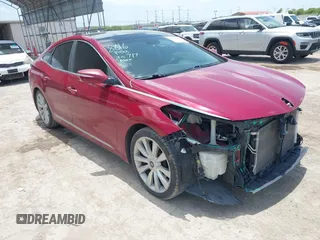 2014 Hyundai Azera Limited with VIN KMHFH4JG4EA424123, listed as a IAAI auction lot 42713937 with 183,254 mi miles and . Bid and sale history available at DreamBid. Image 1.