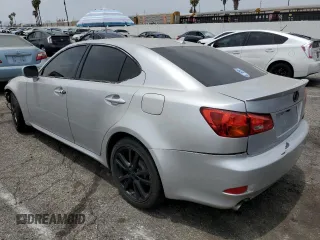 2007 Lexus IS 250 z VIN JTHBK262975038314, wystawiony jako Copart lot #58849345 z przebiegiem 136 664 mil mil oraz Szkoda całkowita • Salvage title. Historia ofert i sprzedaży dostępna na DreamBid. Obrazek 2.
