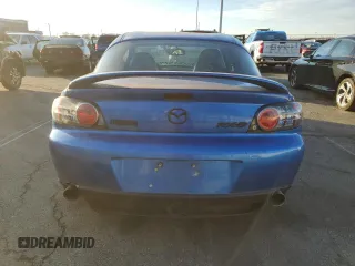2004 Mazda RX-8 with VIN JM1FE173040110022, listed as a Copart auction lot 83032674 with 108,037 mi miles and Clean Title. Bid and sale history available at carsss.com. Image 6.