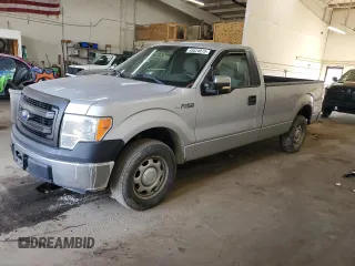 2013 Ford F-150 XL with VIN 1FTNF1CF5DKF04791, listed as a Copart auction lot 45624075 with 210,000 mi miles and Clean Title. Bid and sale history available at carsss.com. Image 1.