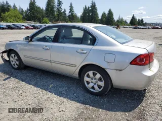 2008 Kia Optima LX z VIN KNAGE123185190108, wystawiony jako Copart lot #59364195 z przebiegiem 131 344 mil mil oraz Szkoda całkowita • Salvage title. Historia ofert i sprzedaży dostępna na DreamBid. Obrazek 2.