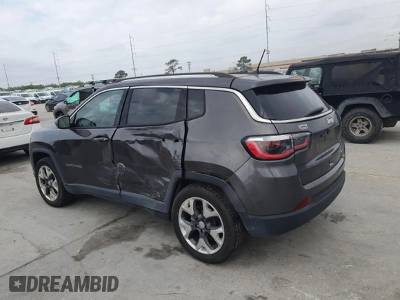 2018 Jeep Compass Limited with VIN 3C4NJCCB9JT406574, listed as a Copart auction lot 51063875 with 110,779 mi miles and Salvage Title. Bid and sale history available at carsss.com. Image 2.