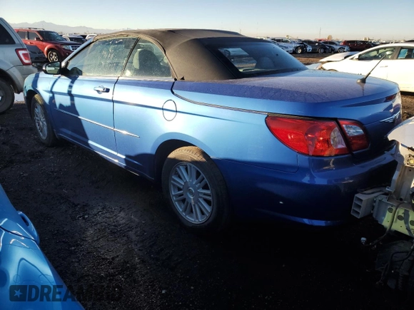 2008 Chrysler Sebring LX with VIN 1C3LC45K98N253522, listed as a Copart auction lot 79331294 with 159,099 mi miles and Salvage Title. Bid and sale history available at carsss.com. Image 2.