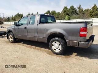2007 Ford F-150 STX with VIN 1FTRX12W37FB04662, listed as a Copart auction lot 54192815 with 123,863 mi miles and Salvage title. Bid and sale history available at DreamBid. Image 2.