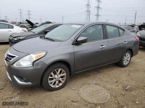 2016 Nissan Versa SV with VIN 3N1CN7AP5GL907295, listed as a Copart auction lot 53387415 with 130,246 mi miles and Clean Title. Bid and sale history available at carsss.com. Image 1.