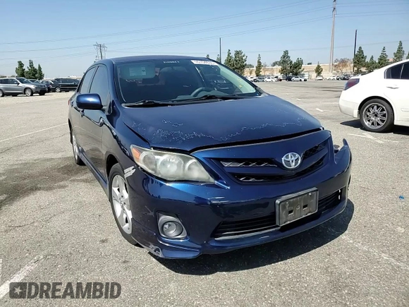 2013 Toyota Corolla L with VIN 5YFBU4EE9DP122795, listed as a Copart auction lot 55154635 with 88,853 mi miles and Salvage Title. Bid and sale history available at DreamBid. Image 13.