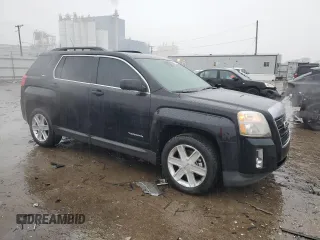 2012 GMC Terrain SLT-1 with VIN 2GKFLVEK8C6132853, listed as a Copart auction lot 43138915 with 0 mi miles and Salvage Title. Bid and sale history available at carsss.com. Image 4.