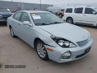 2004 Lexus ES 350 with VIN JTHBA30G845010366, listed as a IAAI auction lot 41569444 with 144,879 mi miles and . Bid and sale history available at DreamBid. Image 1.