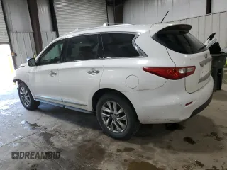 2013 Infiniti JX35 with VIN 5N1AL0MM6DC337958, listed as a Copart auction lot 54516625 with 148,614 mi miles and Salvage Title. Bid and sale history available at DreamBid. Image 2.