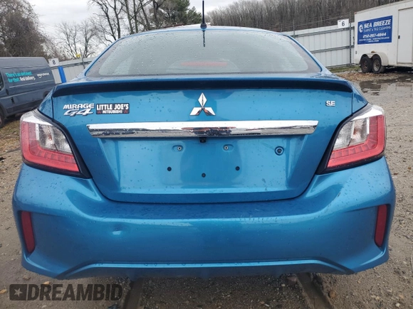 2023 Mitsubishi Mirage SE z VIN ML32FVFJ9PHF00471, wystawiony jako Copart lot #49424495 z przebiegiem 66 570 mil mil oraz Szkoda całkowita • Salvage title. Historia ofert i sprzedaży dostępna na DreamBid. Obrazek 6.