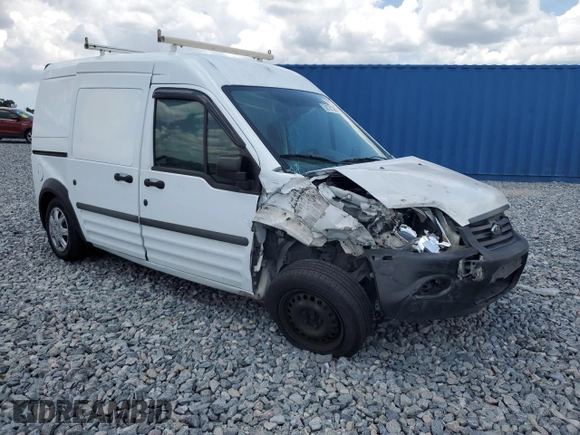 2013 Ford Transit Connect XL with VIN NM0LS7CN0DT163336, listed as a Copart auction lot 58721785 with Not provided miles and Non repairable. Bid and sale history available at DreamBid. Image 4.