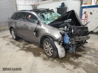 2013 Ford Edge Limited with VIN 2FMDK3KC4DBE09848, listed as a Copart auction lot 43185165 with 125,336 mi miles and Salvage Title. Bid and sale history available at carsss.com. Image 4.