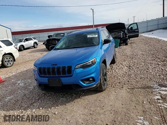 2023 Jeep Cherokee Altitude Lux with VIN 1C4PJMMB8PD104673, listed as a Copart auction lot 44190335 with 26,617 mi miles and Salvage Title. Bid and sale history available at carsss.com. Image 12.