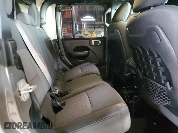 2020 Jeep Gladiator Mojave with VIN 1C6JJTEG1LL202459, listed as a Copart auction lot 79334434 with 49,515 mi miles and Salvage title. Bid and sale history available at DreamBid. Image 10.