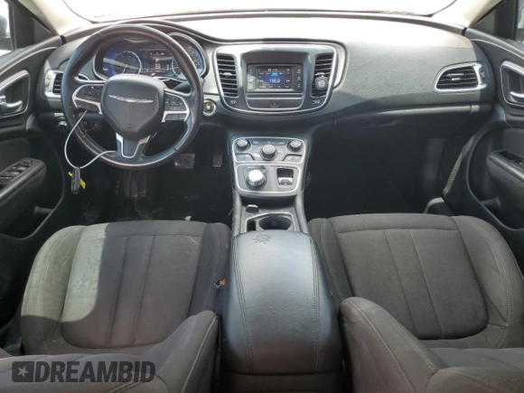 2015 Chrysler 200 Limited with VIN 1C3CCCAB0FN692475, listed as a Copart auction lot 51680985 with 107,596 mi miles and Salvage Title. Bid and sale history available at carsss.com. Image 8.
