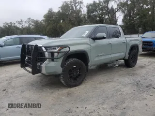 2022 Toyota Tundra Limited z VIN 5TFJA5DB8NX035443, wystawiony jako Copart lot #45627965 z przebiegiem 32 805 mil mil oraz Szkoda całkowita • Salvage title. Historia ofert i sprzedaży dostępna na DreamBid. Obrazek 1.