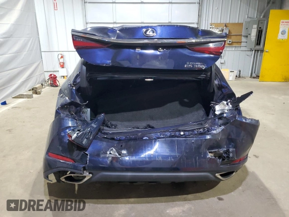 2019 Lexus ES 350 with VIN 58ABZ1B13KU015148, listed as a Copart auction lot 63555005 with 137,882 mi miles and Non repairable. Bid and sale history available at DreamBid. Image 6.