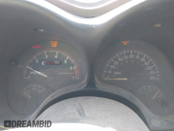 2001 Pontiac Grand Am z VIN 1G2NF12T51M534918, wystawiony jako IAAI lot #42055289 z przebiegiem 128 155 mil mil oraz . Historia ofert i sprzedaży dostępna na DreamBid. Obrazek 7.