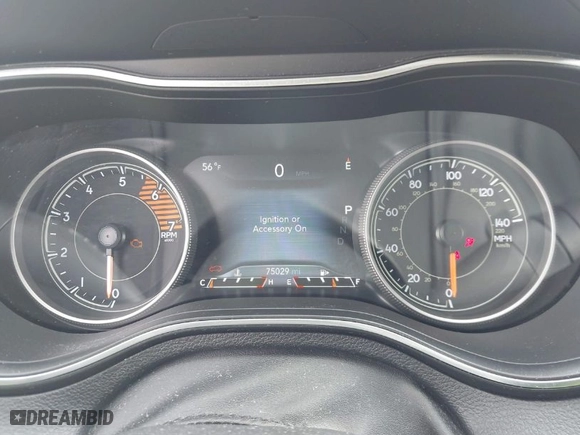 2019 Jeep Cherokee Limited with VIN 1C4PJMDNXKD180589, listed as a IAAI auction lot 41787424 with 75,029 mi miles. Bid and sale history available at carsss.com. Image 7.
