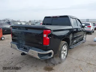 2019 Chevrolet Silverado 1500 LTZ with VIN 1GCPWEED6KZ169282, listed as a IAAI auction lot 41576653 with 81,324 mi miles. Bid and sale history available at carsss.com. Image 4.