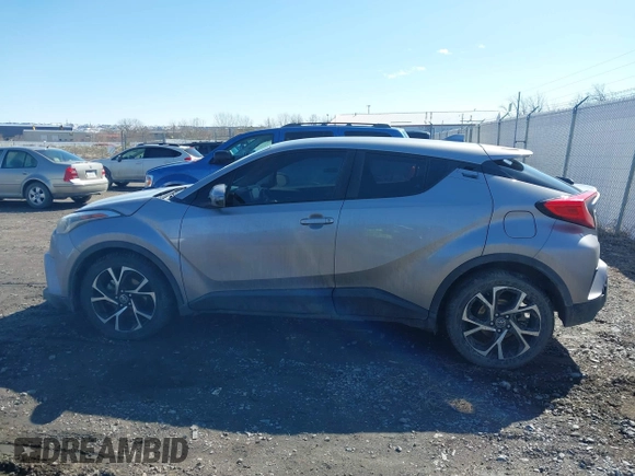 2018 Toyota C-HR XLE with VIN NMTKHMBX4JR035415, listed as a IAAI auction lot 41823751 with 75,566 mi miles. Bid and sale history available at carsss.com. Image 14.
