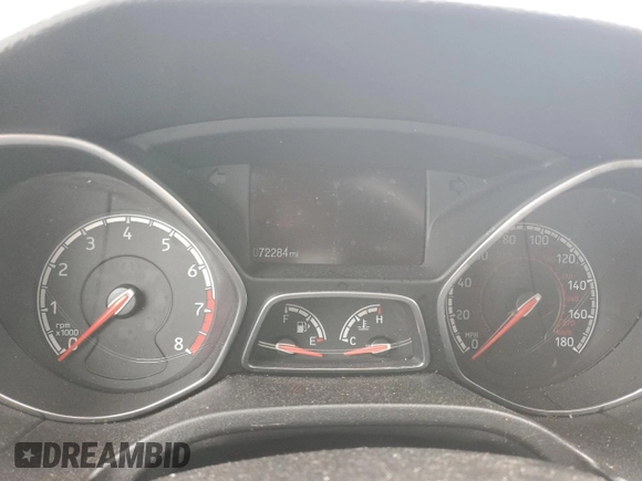 2018 Ford Focus ST with VIN 1FADP3L97JL283947, listed as a Copart auction lot 53208885 with 72,284 mi miles and Salvage Title. Bid and sale history available at DreamBid. Image 9.