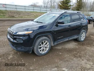 2014 Jeep Cherokee Latitude with VIN 1C4PJMCS3EW124574, listed as a Copart auction lot 53657635 with 164,572 mi miles and Clean Title. Bid and sale history available at carsss.com. Image 1.