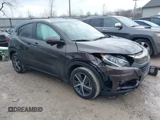 2021 Honda HR-V EX with VIN 3CZRU6H59MM720845, listed as a IAAI auction lot 41461037 with 32,716 mi miles. Bid and sale history available at carsss.com. Image 1.