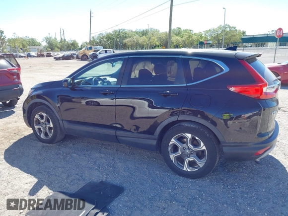 2017 Honda CR-V EX with VIN 7FARW1H52HE000353, listed as a IAAI auction lot 41824218 with 91,204 mi miles. Bid and sale history available at carsss.com. Image 14.