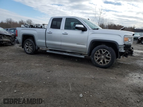 2014 GMC Sierra 1500 SLT with VIN 1GTV2VEC2EZ127884, listed as a Copart auction lot 42630255 with 217,224 mi miles and Clean Title. Bid and sale history available at carsss.com. Image 4.