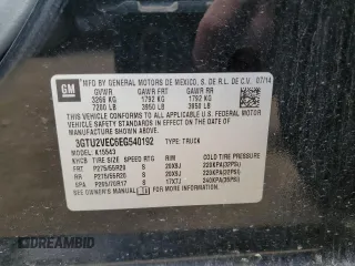 2014 GMC Sierra 1500 SLT z VIN 3GTU2VEC6EG540192, wystawiony jako Copart lot #61067225 z przebiegiem 191 400 mil mil oraz Czysty tytuł • Clean title. Historia ofert i sprzedaży dostępna na DreamBid. Obrazek 12.