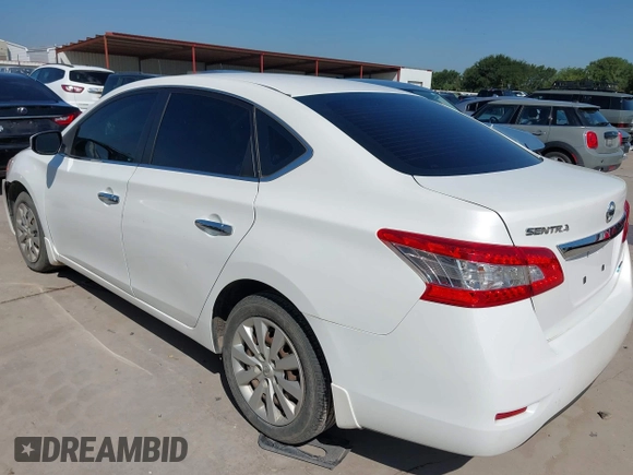 2014 Nissan Sentra SV with VIN 3N1AB7AP4EL650501, listed as a IAAI auction lot 42338291 with 162,100 mi miles and . Bid and sale history available at DreamBid. Image 3.