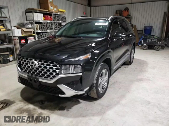 2022 Hyundai Santa Fe SEL z VIN 5NMS3DAJ1NH461911, wystawiony jako Copart lot #48126595 z przebiegiem 53 669 mil mil oraz Szkoda całkowita • Salvage title. Historia ofert i sprzedaży dostępna na DreamBid. Obrazek 12.