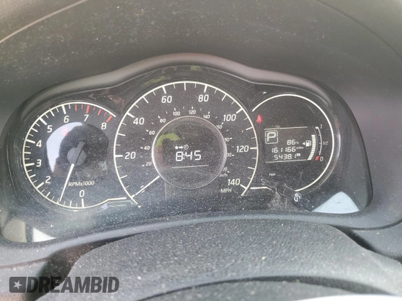 2016 Nissan Note SR with VIN 3N1CE2CP5GL365695, listed as a Copart auction lot 58968705 with 161,166 mi miles and Clean title. Bid and sale history available at DreamBid. Image 9.