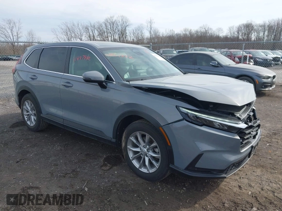 2025 Honda CR-V EX-L with VIN 2HKRS4H76SH441681, listed as a IAAI auction lot 41827882 with 4,464 mi miles and . Bid and sale history available at DreamBid. Image 1.