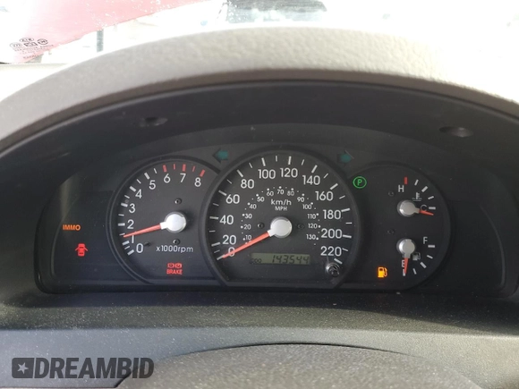 2004 Kia Sorento LX with VIN KNDJC733345262341, listed as a Copart auction lot 89216065 with 143,544 mi miles and Clean Title. Bid and sale history available at carsss.com. Image 9.