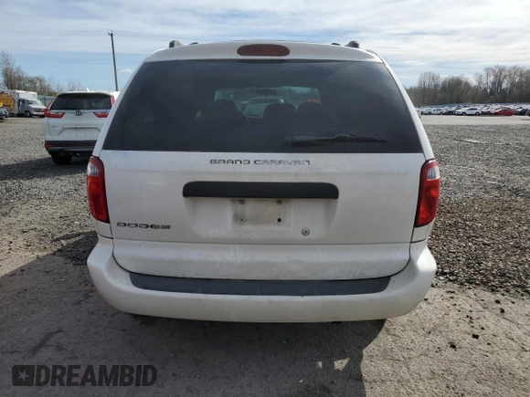 2004 Dodge Caravan SE with VIN 1D4GP24R74B526184, listed as a Copart auction lot 50618935 with 216,592 mi miles and Salvage Title. Bid and sale history available at carsss.com. Image 6.
