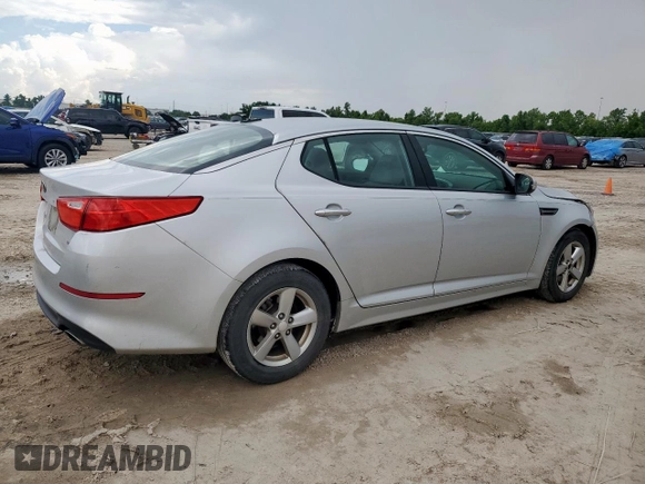2014 Kia Optima LX with VIN 5XXGM4A78EG271982, listed as a Copart auction lot 63148985 with 175,786 mi miles and Clean title. Bid and sale history available at DreamBid. Image 3.