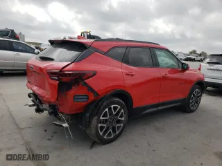 2023 Chevrolet Blazer RS with VIN 3GNKBERS4PS182297, listed as a Copart auction lot 49135415 with 28,875 mi miles and Salvage Title. Bid and sale history available at carsss.com. Image 3.